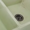 Nantucket Sinks Double Bowl Farmhouse Fireclay Sink with Shabby Green Finish FCFS3318D-ShabbyGreen - alternate 5